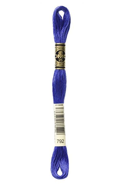 Dmc 2 Muline Yarns with Number 792