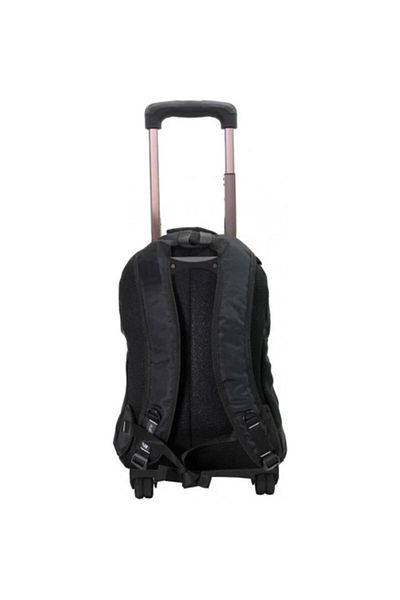 L'Italiano Luxury Fabric Squeegee Backpack Orthopedic 65 Liter 17 Inch Laptop Compartment