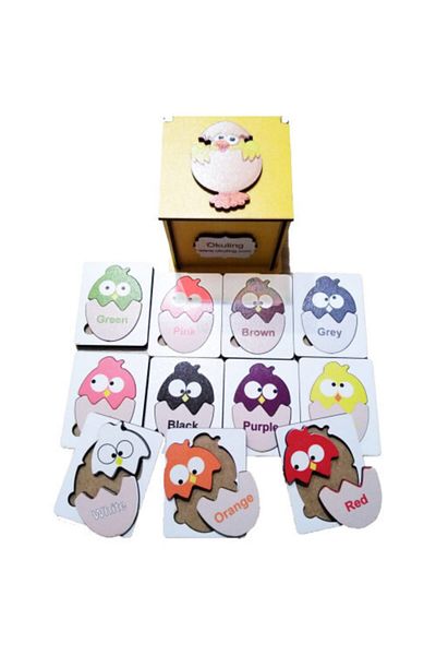 Okuling Colorful Eggs English Matching Game