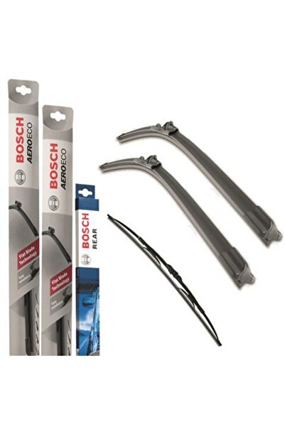 Bosch Ford Fiesta Muz Silecek Takımı Ön Arka Aeroeco 2002-2008