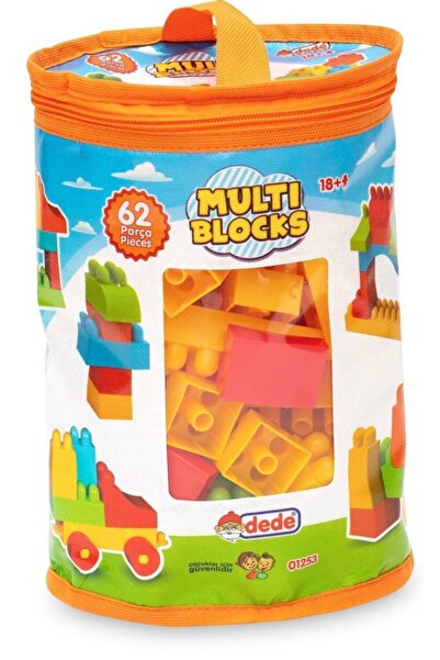 DEDE Multi Blocks 62 Parça Eğitici Lego Parçaları
