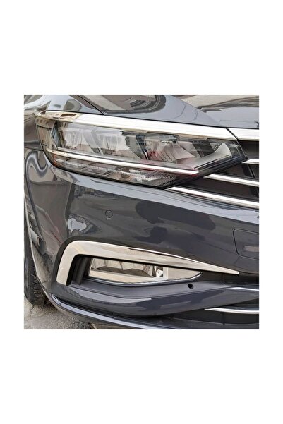 Genel Markalar Volkswagen Passat B8,5 Krom Sis Farı Çerçevesi 2 Parça 2019 Üzeri