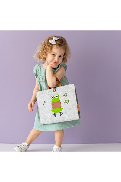 Milk & Moo Children's Activity Bag - Sprat Frog Design