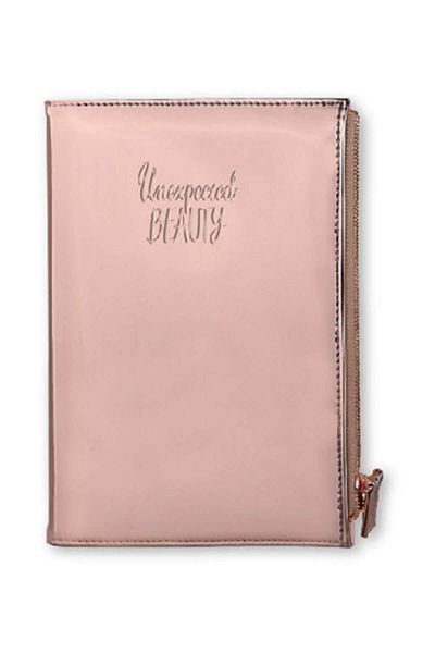 Pyrus Rosegold Zippered Notebook080291 /