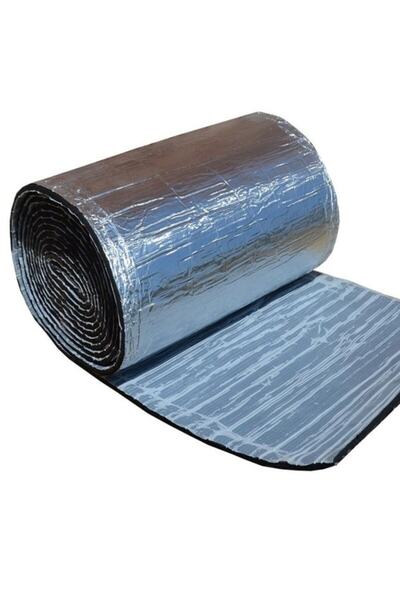 PA-FLEX Tekne Yat Oto Ses Yalıtım Süngeri 9mm Alüminyum Folyolu Kendinden Yapışkanlı 100cm*100cm