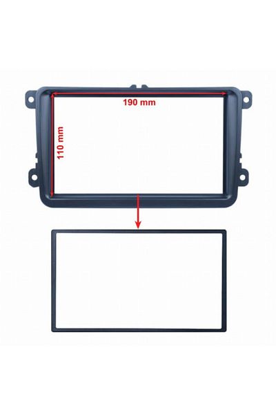 Cadence Volkswagen Dumbbell Tape Frame 7 Inch Original Mold