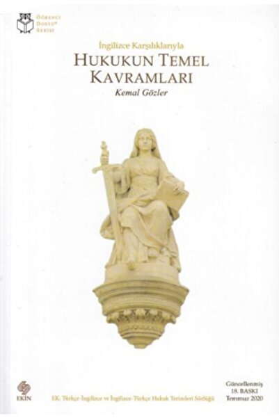 Ekin Yayınevi Ingilizce Karşılıklarıyla Hukukun Temel Kavramları