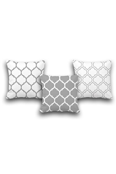 yok yok evim eve dair her şey Set cu două fețe de 3 huse de pernă cu model Og...