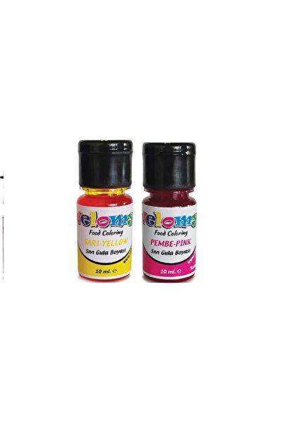 velomy Gıda Boyası Sıvı 10 Gr Likit Gıda Boyası 2 Li Set
