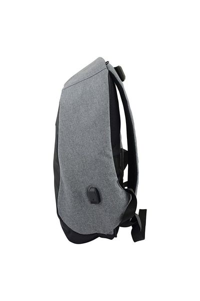 Pack-Z Safe Purple Grey Backpack - 15,6 ιντσών με θήκη για φορητό υπολογιστή /