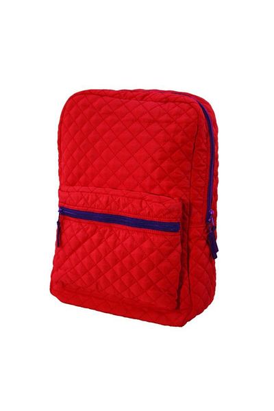 Trendix Quilted Red-Violet Backpack (Extra Light) /