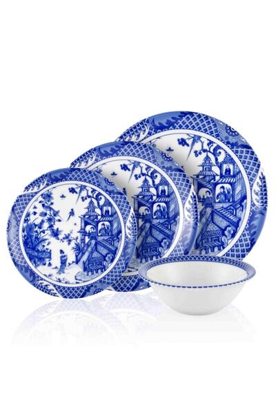 The Mia Porselen Yemek Seti  Chinoi 24 Parça