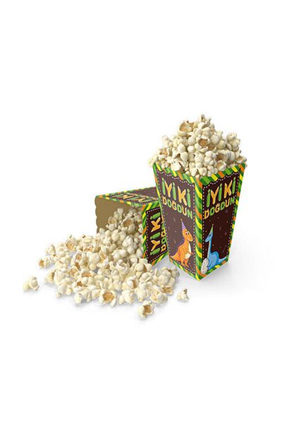 Emir Parti Dinosaur Copcorn Corn Box