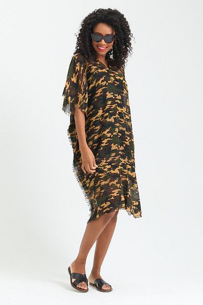 Daisy Accessory Cotton Beach Dress