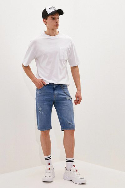 LC Waikiki Мъжки леки дънкови къси панталони Rodeo LCW