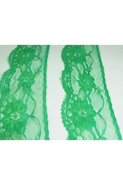 tuhafiyecimiz Water Green Nylon Lace 5cm Width 5 Meter Ball