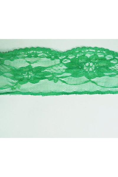 tuhafiyecimiz Water Green Nylon Lace 5cm Width 5 Meter Ball