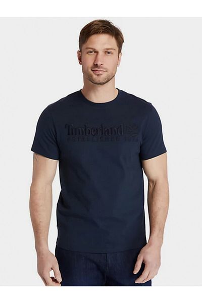 Timberland Μπλουζάκι Erkek Lacivert- Tb0a2cma433