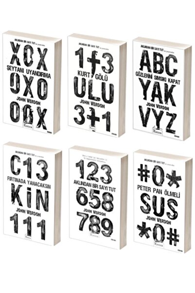 Koridor Yayıncılık John Verdon Kitap Seti  6 Kitap