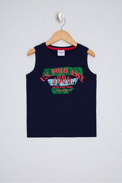 U.S. Polo Assn. Navy Blue Boy's T-Shirt