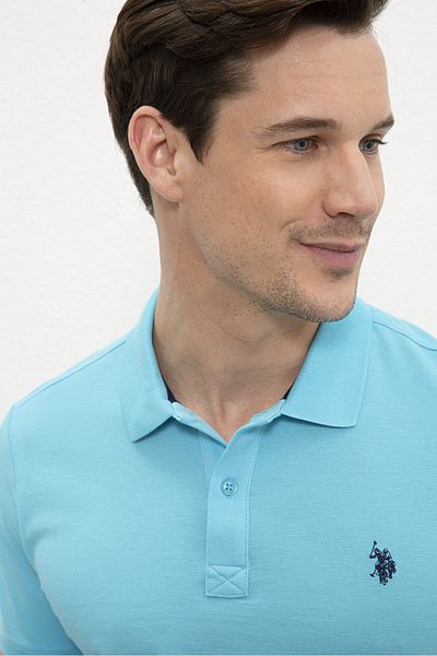 U.S. Polo Assn. Tricou verde pentru bărbați