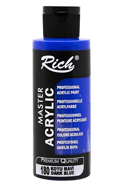 Rich Boya Rich Master Akrilik Boya 120 Cc Koyu Mavi