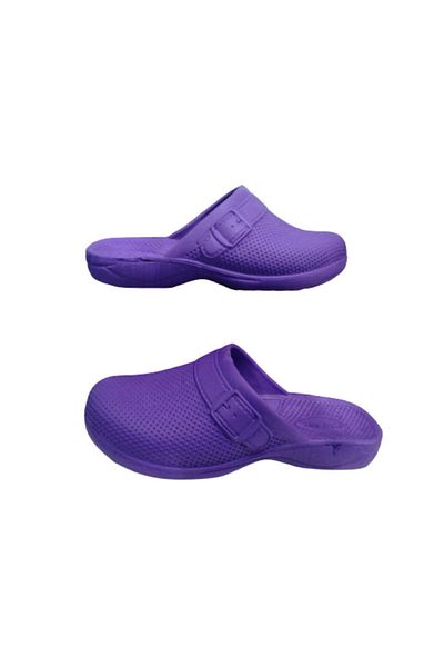 GEZER Ge0681-10 Unisex Μωβ κλειστές παντόφλες μπάνιου