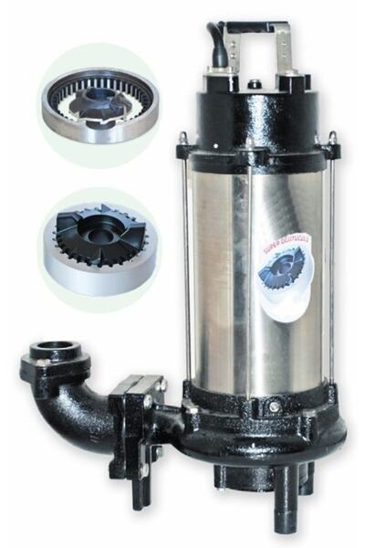 Wq 10-13-1.8-gf (2.5hp) Parçalayıcılı Foseptik Pompası 2''
