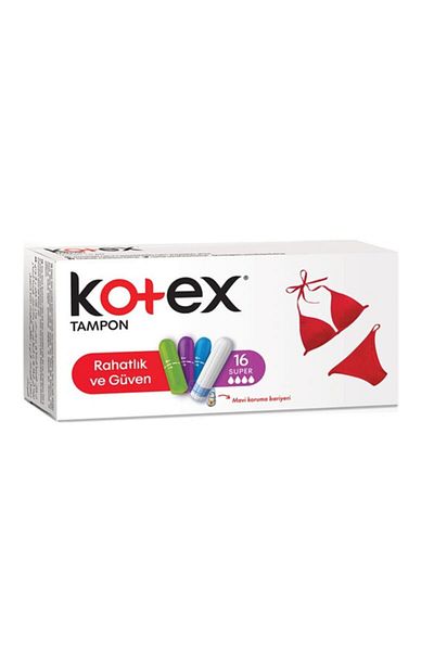 Kotex عازلة سوبر 16 قطعة
