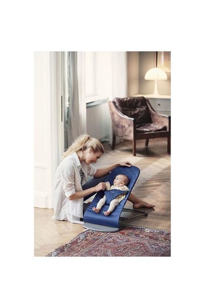 BabyBjörn Balance Bliss Baby Carrier - Cotton / Midnight Blue