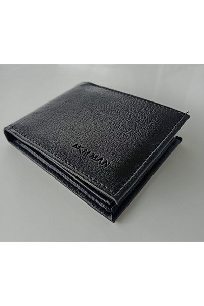 MKM Black Horizontal Men's Wallet