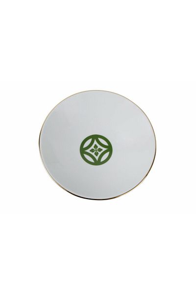 Porland Morocco Pattern Green Deep Plate 20cm