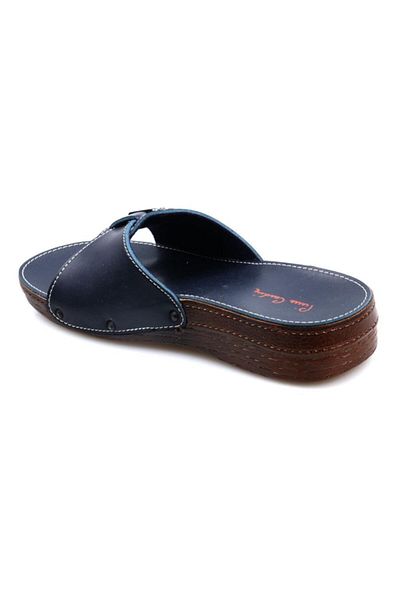 Pierre Cardin PC-6784 Papuci de damă ortopedici anatomici bleumarin