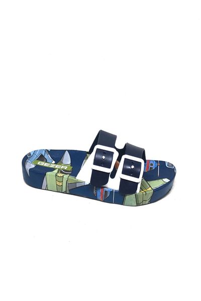 GEZER Παντόφλες αγοριού Navy Blue 11378