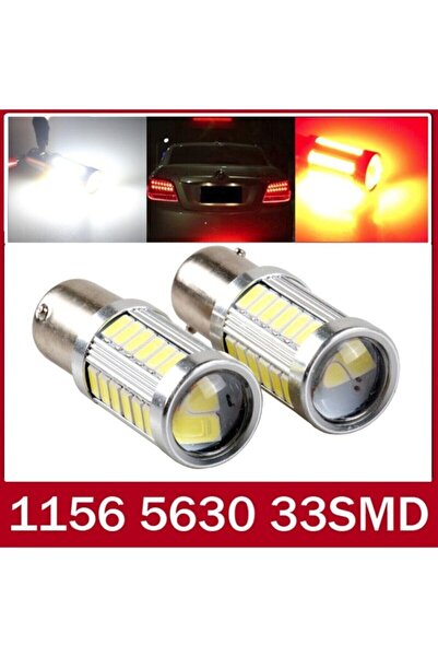 EGELED P21w Ba15s Mercekli Geri Vites Ampulü I Beyaz Işık Rengi Smd 1156 Tek ...