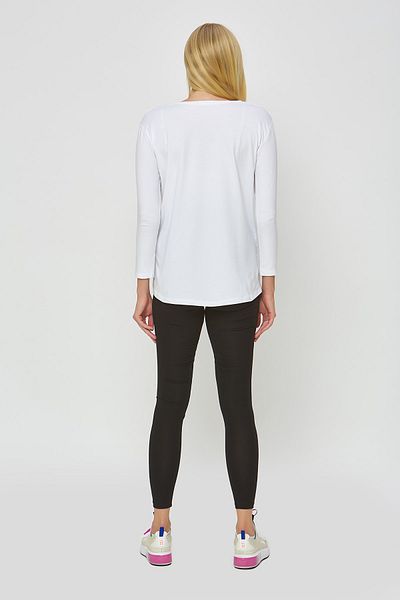 Motherway Women's White Breastfeeding Tights Set
