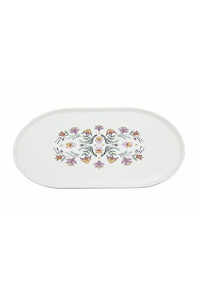 Porland Ruby Folk Dance 2'li Kayık Tabak 32cm