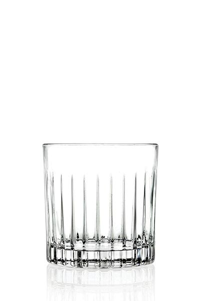 RCR 6-Piece Timeless Dof Decorative and Sturdy Glass Tumbler Set 360ml