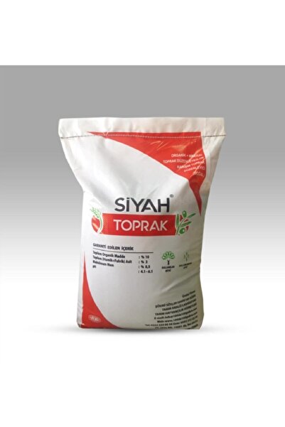 100de100Gübre Siyah Toprak Toprak Düzenleyici 20 kg Çuval