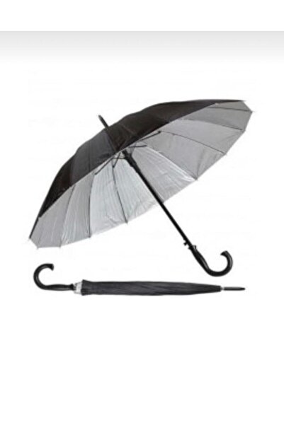 Genel Markalar 16 Tel Bastonlu Bay Bayan Şemsiye