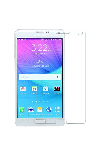 Genel Markalar Samsung Galaxy Note 4 Kırılmaz Ekran Koruyucu Temperli Cam