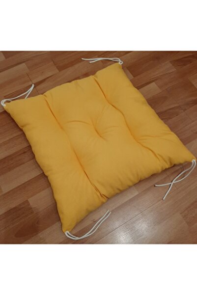 Gelincik Çeyiz Bambu Rattan Bahçe Sandalyesi Minderi Büyük Boy 52 X 55 Cm.