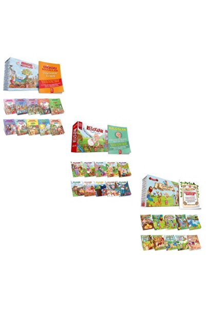 Model Yayınları Model 1. Sınıf Keloğlan + La Fontaine + Ezop Masalları 30 Kitap