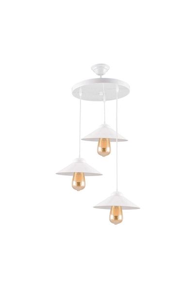 KARDEŞLER AVİZE White Ufo Set of 3