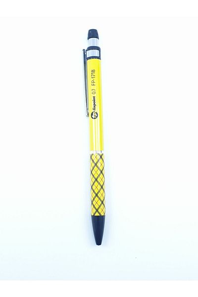 FixPoint Versatil Pen Metal Eraser Tip Pen 0.7 Mm Yellow