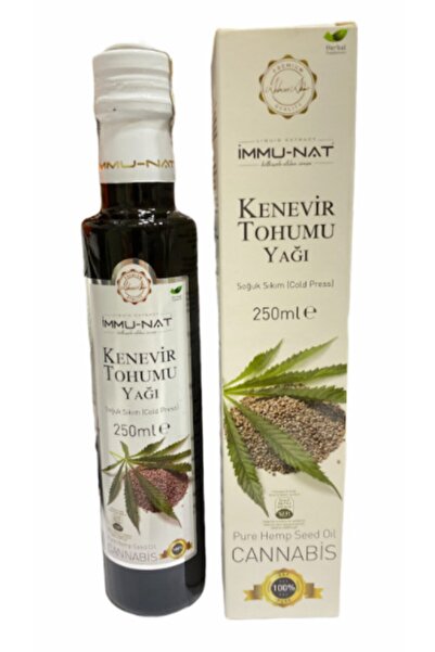 İmmu-Nat Immunat Immu 250ml Kenevir Tohumu Yağı