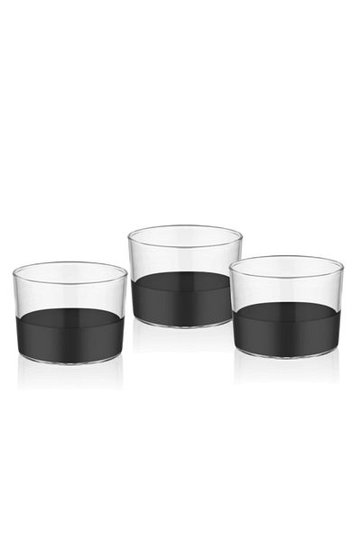 The Mia Dark Bowl Set of 3
