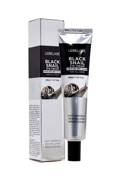 LEBELAGE Göz Çevresi Ve Göz Kapağı Için Saf Salyangoz Mukus Kremi
