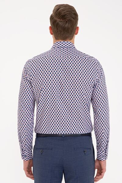 Pierre Cardin Lacivert Slim Fit Gömlek