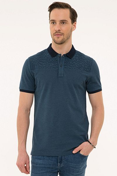Pierre Cardin Ανδρικό T-Shirt Navy Blue G021GL011.000.1074828